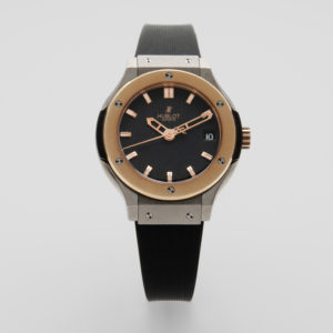 Hublot Fusion lady titanium and 18 kt rose gold