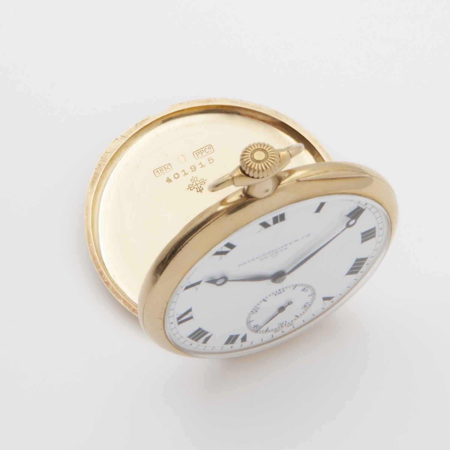 Patek Philippe & Cie de butxaca en or groc 18K - Imatge 2
